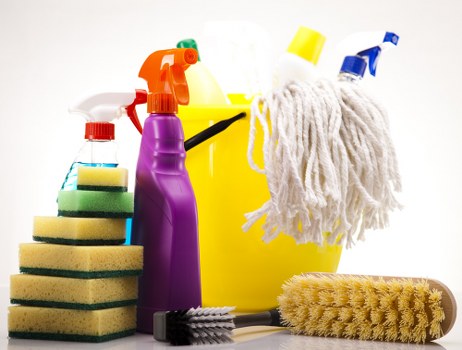 Detailed bathroom and kitchen cleaning in a Belsizepark property